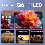 Hisense 65inch Q6S 4K QLED Television (2026 Model) - 65Q6S