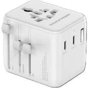TCH 25W Universal Travel Adapter White - UCA25