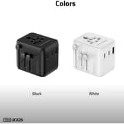 TCH 25W Universal Travel Adapter White - UCA25