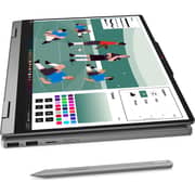 Lenovo IdeaPad 5 2-in-1 Convertible (2026) Copilot+ PC - 3rd Series / Intel Core Ultra 5-322 / 14inch WUXGA / 512GB SSD / 16GB RAM / Shared Intel Graphics / Windows 11 Home / English & Arabic Keyboard / Luna Grey / Middle East Version - [83UG002HAD]