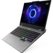 Lenovo LOQ 15IRX10 Gaming (2026) Laptop - 13th Gen / Intel Core i7-13650HX / 15.6inch FHD / 512GB SSD / 16GB RAM / 8GB NVIDIA GeForce RTX 5050 Graphics / Windows 11 Home / English & Arabic Keyboard / Luna Grey / Middle East Version - [83JE01KXAD]