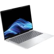 HP OmniBook 5 (2025) AI PC - Snapdragon X X1-26-100 / 14inch 2K / 512GB SSD / 16GB RAM / Shared Qualcomm Adreno Graphics / Windows 11 Home / English Keyboard / Glacier Silver Aluminum / International Version - [14-HE0001NE] + 240 Mouse + A08JSAA Briefcase