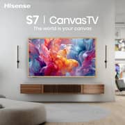 Hisense 65inch S7S 4K QLED Smart Canvas Television (2026 Model) - 65S7S