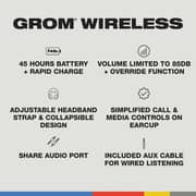 Skullcandy Grom Wireless Over Ear Headset Black Verdigris