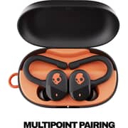 Skullcandy Push Play Active Wireless Earbuds Black/Orange