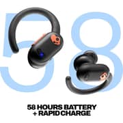 Skullcandy Push ANC Active Wireless Earbuds Black/Orange