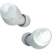 JLab Go Pop+ True Wireless Earbuds Cloud White