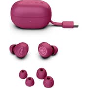 JLab Go Pop ANC True Wireless Earbuds Fuschia