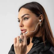 Skullcandy Jib USB-C Wired In Ear Headphones Bone