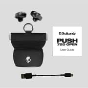 Skullcandy Push 720 Wireless Open Ear Earbuds True Black