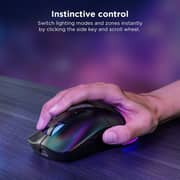 Lenovo Legion M220 Wireless Gaming Mouse Nebula Purple - GY51V60439