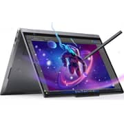 Lenovo ThinkPad X1 2-in-1 Gen 11 Aura Edition (2026) Laptop - 3rd Series / Intel Core Ultra 7-355 / 14inch WUXGA / 1TB SSD / 32GB RAM / Shared Intel Graphics / Windows 11 Pro / English & Arabic Keyboard / Grey / ME Version-[21V9002SGR]+4XD1Q30302 Headset