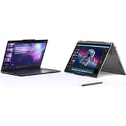 Lenovo ThinkPad X1 2-in-1 Gen 11 Aura Edition (2026) Laptop - 3rd Series / Intel Core Ultra 7-355 / 14inch WUXGA / 1TB SSD / 32GB RAM / Shared Intel Graphics / Windows 11 Pro / English & Arabic Keyboard / Grey / ME Version-[21V9002SGR]+4XD1Q30302 Headset