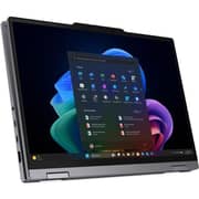 Lenovo ThinkPad X1 2-in-1 Gen 11 Aura Edition (2026) Laptop - 3rd Series / Intel Core Ultra 7-355 / 14inch WUXGA / 1TB SSD / 32GB RAM / Shared Intel Graphics / Windows 11 Pro / English & Arabic Keyboard / Grey / ME Version-[21V9002SGR]+4XD1Q30302 Headset