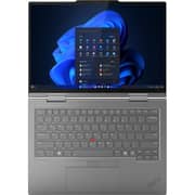 Lenovo ThinkPad X1 Gen 10 Aura Edition 2-in-1 (2026) Laptop - 2nd Series / Intel Core Ultra 7-258V / 14inch WUXGA / 1TB SSD / 32GB RAM / Shared Intel Arc 140V / Windows 11 Pro / English & Arabic Keyboard / Grey / ME Version-[21NU00JGGR]+4XD1Q30302 Headset