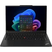 Lenovo ThinkPad X1 Carbon Gen 14 Aura Edition (2026) Ultrabook - 3rd Series / Intel Core Ultra 7-355 / 14inch 2.8K / 1TB SSD / 32GB RAM / Shared Intel Graphics / Windows 11 Pro / English & Arabic Keyboard / Black / Middle East Version - [21V7008SGR]