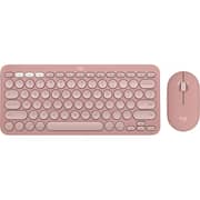 Logitech Pebble 2 Combo Wireless Keyboard & Mouse Tonal Rose - 920-012189