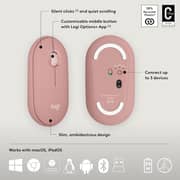 Logitech Pebble 2 Combo Wireless Keyboard & Mouse Tonal Rose - 920-012189