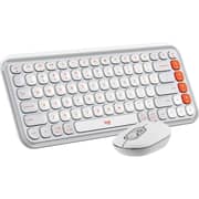 Logitech Pop Icon Combo Wireless Keyboard & Mouse Off White - 920-013122