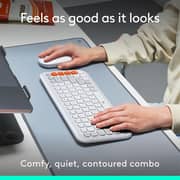 Logitech Pop Icon Combo Wireless Keyboard & Mouse Off White - 920-013122