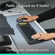 Logitech Pop Icon Combo Wireless Keyboard & Mouse Graphite/Lime - 920-013103