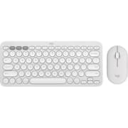 Logitech Pebble 2 Combo Wireless Keyboard & Mouse Tonal White - 920-012188