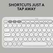 Logitech Pebble 2 Combo Wireless Keyboard & Mouse Tonal White - 920-012188