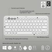 Logitech Pebble 2 Combo Wireless Keyboard & Mouse Tonal White - 920-012188