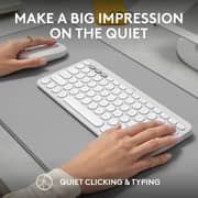 Logitech Pebble 2 Combo Wireless Keyboard & Mouse Tonal White - 920-012188