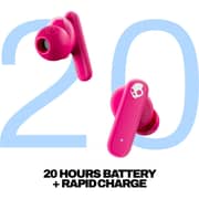 Skullcandy Smokin Wireless Earbuds Pink
