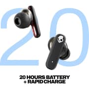 Skullcandy Smokin Wireless Earbuds Midnight Smoke