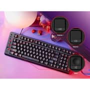 HyperX Eve 1800 Wired Gaming Keyboard Black - B7JE0AA#A2N