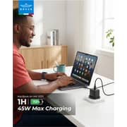 BRAVE 45W GaN USB-C & USB-A Fast Charger Black - BTC-43