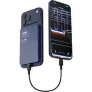 Levelo Lumex Slim Magnetic 5000mAh Power Bank Blue - LVLLMX5KPBBL