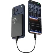 Levelo Lumex Slim Magnetic 5000mAh Power Bank Black - LVLLMX5KPBBK