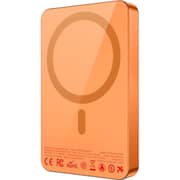 Mycandy Mag-E200 Wireless Power Bank 10000mAh Orange - ACMYCNMAGE200ORG