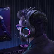 Mycandy GH-E100 Wired Over Ear Gaming Headset Black