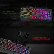 Mycandy GK-E100 RGB Gaming Keyboard Black - ACMYCNGKE100BLK
