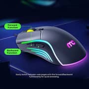 Mycandy GM-E100 Gaming Mouse Black - ACMYCNGME100BLK