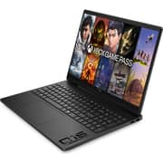 HP HyperX OMEN Gaming (2026) Laptop - AMD Ryzen 7-8745HX / 15.3inch WUXGA / 512GB SSD / 16GB RAM / 8GB NVIDIA GeForce RTX 5050 Graphics / Windows 11 Home / English & Arabic Keyboard / Shadow Black / Middle East Version - [15-GB0006NE]