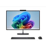 HP OmniStudio X All-in-One (2026) Desktop - 3rd Series / Intel Core Ultra 7-356H / 27inch QHD / 1TB SSD / 16GB RAM / Shared Intel Graphics / Windows 11 Home / English & Arabic Keyboard / Eclipse Gray / Middle East Version - [27-CX0000NE]