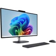HP OmniStudio X All-in-One (2026) Desktop - 3rd Series / Intel Core Ultra 7-356H / 27inch QHD / 1TB SSD / 16GB RAM / Shared Intel Graphics / Windows 11 Home / English & Arabic Keyboard / Eclipse Gray / Middle East Version - [27-CX0000NE]