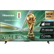 Hisense 55inch E8S 4K Ultra HD MINI-LED Smart Television (2026 Model) - 55E8S