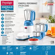 Prestige Emerald Prime Mixer Grinder - PR43193