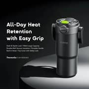 Oraimo 1 Pc ThermoGo Insulated Thermos Black - OH-VIT201N