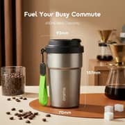 Oraimo 1 Pc QuickSip 450 Insulated Water Bottle Chrome - OHDW-002