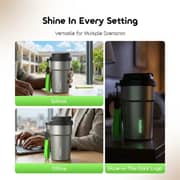 Oraimo 1 Pc QuickSip 450 Insulated Water Bottle Chrome - OHDW-002