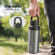 Oraimo 1 Pc QuickSnap 550 Insulated Water Bottle Chrome - OHDW-008