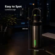 Oraimo 1 Pc QuickSnap 550 Insulated Water Bottle Chrome - OHDW-008