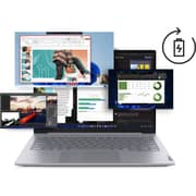 Lenovo ThinkBook 14 Gen 8 (2025) AI PC - 2nd Series / Intel Core Ultra 5-225U / 14inch WUXGA / 512GB SSD / 16GB RAM / Shared Intel Graphics / Windows 11 Home / English Keyboard / Acrtic Grey / International Version - [21SJ002AGP]